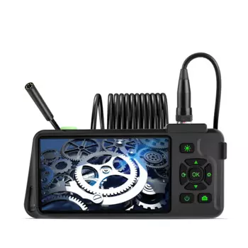 4,5-дюймовый IPS-экран 3,9 мм 2MP 1080P ручной промышленный эндоскоп CMOS бороскоп инспекционный отоскоп камера цифровой микроскоп