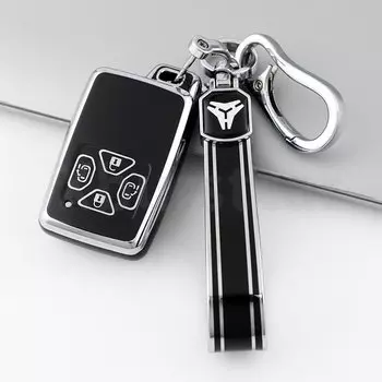 4/5 кнопок Smart Remote Shell Fob Защитный чехол для Toyota Alphard Vellfire Previa Estima Isis Noah Voxy Чехол для автомобильного ключа