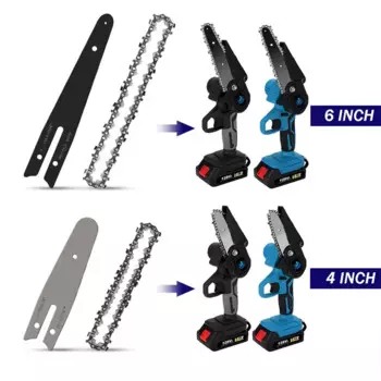 4/6 дюймовая цепная направляющая, электрические цепи и направляющая, используемые для обрезки деталей цепной пилы и лесозаготовки