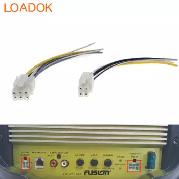 4 6-контактный автомобильный радиоприемник, кабель питания для FUSION EN-AT1100 EN-AT1120 AB2120 для Alpine EN-AB1120 H510