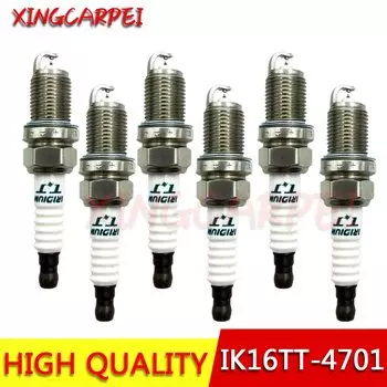 4/6 шт., ik16tt-4701 ik16tt 4701, двойные Иридиевые свечи зажигания для Chery, Chevrolet, Dodge, Honda, Hyundai, Kia, MAZDA