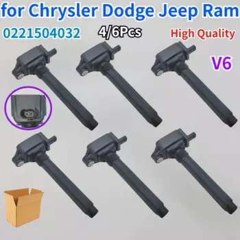 4/6 шт. UF648 0221504032 05149168AI 5149168AI 05149168AD для Chrysler Dodge Jeep Ram V6 катушка зажигания 5149168AD 05149168AH