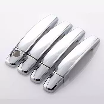 4/8/12x Хром ABS наружная дверная ручка, крышка чаши, протектор отделки для Chevrolet Chevy Captiva 2008-2018 Vauxhall Opel Antara