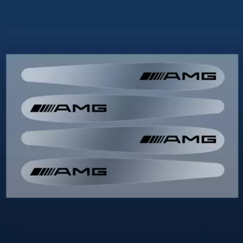 4/8 шт., ПВХ наклейки на дверные ручки автомобиля, автозащитная наклейка от царапин для MERCEDES BENZ W203 W204 W205 W209 W210 W211 W212 W176