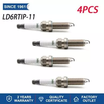 4-8PCS Иридиевые Платиновые Свечи Замена для VR7SPP33 0242135524 BERU 12VR-7SPUX NISSAN 22401-CK81B TORCH LD6RTIP-11 Автозапчасти