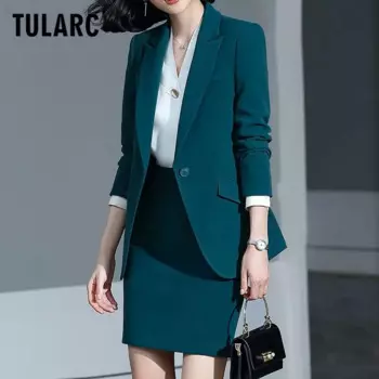 4-A20 профессиональный зеленый костюм знаменитостей, женский модный темпераментный формальный костюм CEk, одежда OL, костюм, юбка