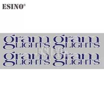 4 х автомобильный Стайлинг обода колеса автомобиля, декоративные наклейки серии автомобильных аксессуаров, наклейки для лучей Gram Lights 57C 57CR 57DR 57XR 57Xtreme