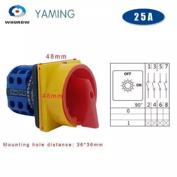 4-х полюсные выключатели Whurow LW26GS