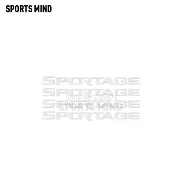 4 х виниловые автомобильные аксессуары для KIA Sportage, наклейки на дверные ручки автомобиля, наклейки
