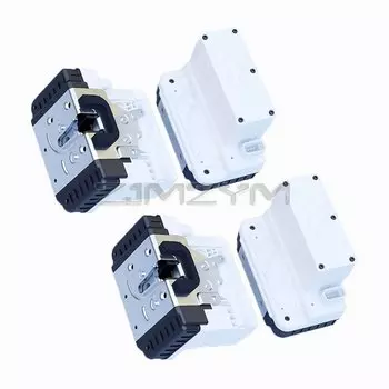 4-й Автомобильный Электрический Всасывающий дверной замок для Tesla Model 3 Y, автомобильные аксессуары, автоматические замки с защитой от зажимов