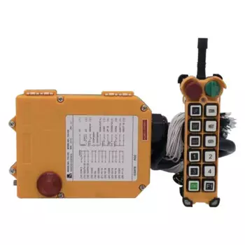 4-канальная мини-Электрическая цепная таль, беспроводной пульт дистанционного управления