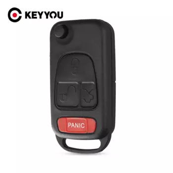 4 кнопки 3+1 панельный откидной пульт дистанционного управления, чехол для бесключевого доступа, чехол для Benz MB ML350 ML500 ML320 ML55 AMG ML430