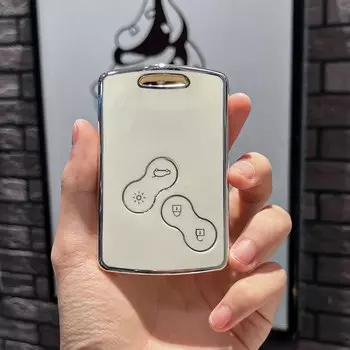 4-кнопочный чехол для автомобильного ключа из ТПУ, брелок для Renault Duster Captur Clio Logan Megane Koleos Scenic Nema Fluence Zoe, аксессуары