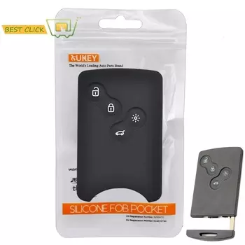 4-кнопочный силиконовый чехол для ключей, чехол для ключей, подходит для Renault Scenic Clio Laguna Megane Captur Kaptur Koleos Duster Sandero Twingo