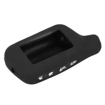 4-кнопочный силиконовый резиновый чехол для автомобильного ключа Tomahawk X3 X5, ЖК-дисплей, двусторонняя автомобильная сигнализация, защита от удаленного ключа