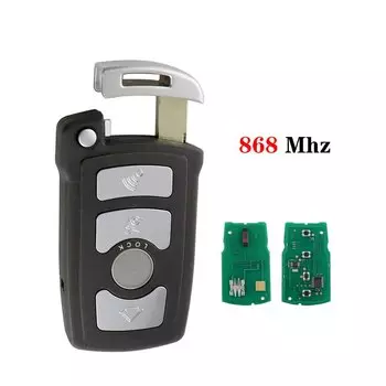 4-кнопочный умный дистанционный ключ YIQIXIN 315/315LP/433 МГц/868 МГц для BMW 7 серии 745i 750Li 760i E65 E66 ID7944/ID46 CAS1 система HU92