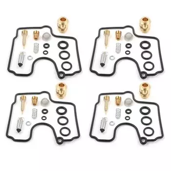 4 комплекта для Yamaha YZF-R1 1998 1999 2000 2001 YZF R1, комплект для ремонта карбюратора мотоцикла, комплект деталей для ремонта