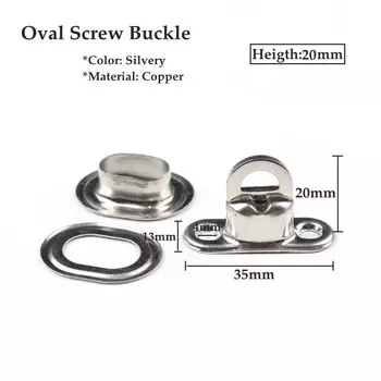 4 комплекта латунных пряжек Tewango для теневых сеток