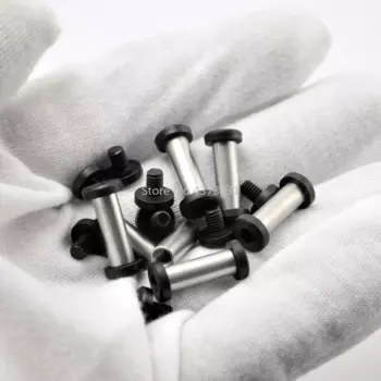 4 комплекта винтов TYSEEK для рукоятки ножа из нержавеющей стали