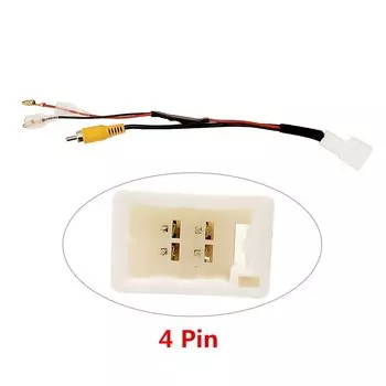 4-контактный 8-контактный 16-контактный 20-контактный 24-контактный для Toyota, оригинальная заводская камера, видеовыход, автомобильная камера заднего вида, выход, видеоадаптер, кабель