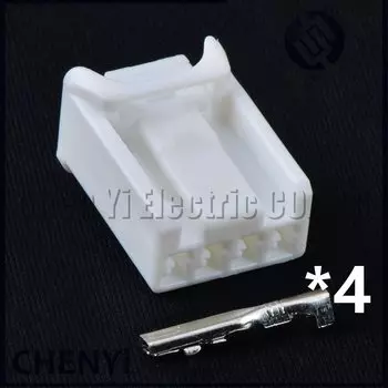 4-контактный автомобильный разъем, задний фонарь автомобиля, стоп-сигналы, указатели поворота, разъем жгута проводов 7187-8854 для Honda