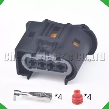 4-контактный автомобильный водонепроницаемый разъем, вилка топливного насоса дроссельной заслонки катушки зажигания 09448401 9653811580 661640 Для PEUGEOT CITROEN