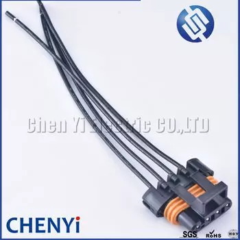 4-контактный разъем переменного тока серии 1,5, комплект катушек датчика кислорода, штекер жгута проводов 12162144 12162102 для BUICK GM Chevrolet LS1 LS6