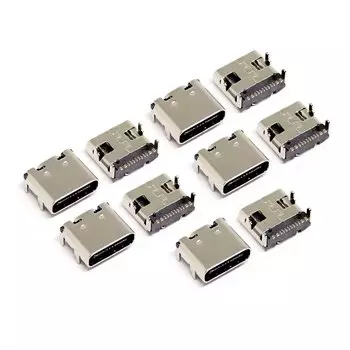 4-контактный разъем USB 3,1 SMT с разъемом типа C, 10 шт