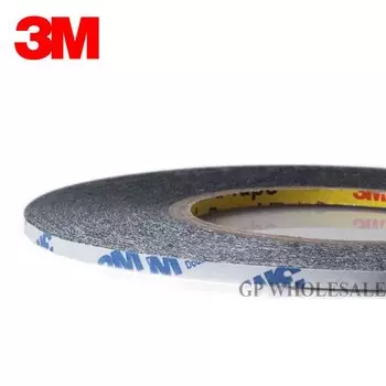 (4 мм * 50 м * 0,15 мм), Оригинальная черная двухсторонняя клейкая лента 3М 9448AB для планшетного стекла Android MacPro, сенсорного ЖК-экрана, объектива