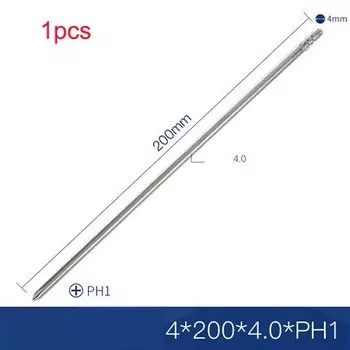 4 мм, Круглый хвостовик, диаметр магнита, для электронной отвертки 800, длина 100-200 мм, сталь S2
