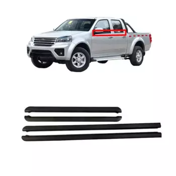 4 шт., черное резиновое наружное оконное стекло для Great Wall Wingle 3, уплотнитель для Wingle 5, оконное стекло, внешнее, 88 см, 62,5 см