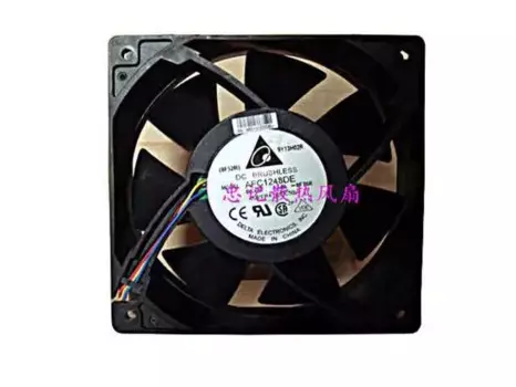 4-проводной вентилятор охлаждения сервера Delta Electronics AFC1248DE 8F76R DC 48 в 120 A 120x38 мм