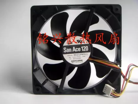 4-проводной вентилятор охлаждения сервера SANYO DENKI 9S1212P4F05 DC 12 В 120 А 120x25 мм