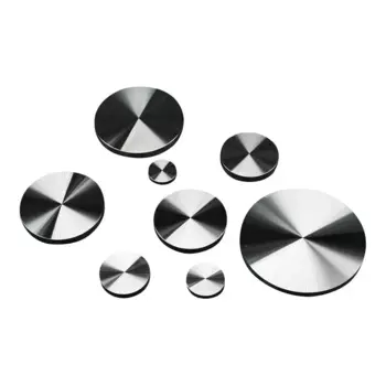 4 шт. 10 мм толстый твердый алюминиевый сплав, стеклянный диск, зеркальный кофейный столик