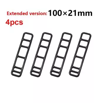 4 шт./10 шт., зеркало заднего вида, пряжка ремня, видеорегистратор, записывающее устройство для вождения, фиксированный бандажный ремень, растягивающийся до 21 см, силиконовый резиновый ремешок, мягкий стент