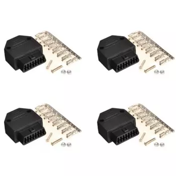 4 шт., 16-контактный разъем OBD2 OBD II, диагностический инструмент