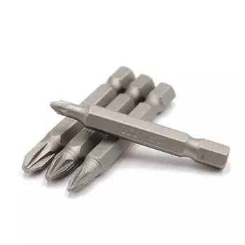 4 шт. 1/4 "50 мм Pozidriv PZ0-PZ3 набор отверток инструменты ремонтный комплект отверток сверло с шестигранным хвостовиком силовые бытовые ручные инструменты