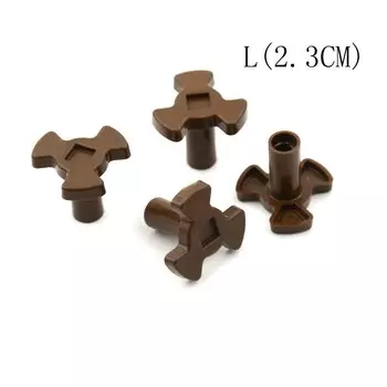 4 шт. 1,7 см/2,3 см вращающийся механизм микроволновой печи роликовая Направляющая опорная муфта лоток вала