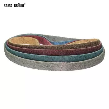 4 шт. 1x30" нейлоновая устойчивая к растяжению шлифовальная лента пневматическая трубная лента финишер аксессуары для кондиционирования металлических и пластиковых поверхностей