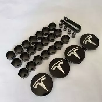 4 шт., 25 шт., 29 шт., автомобиль для Tesla Model 3 Model Y, крышка ступицы колеса, центральная крышка, декоративные аксессуары, Cybertruck Roadster