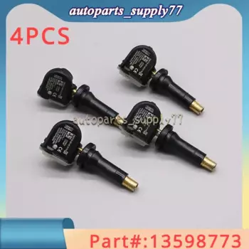 4 шт. 433 МГц TPMS датчик контроля давления в шинах новый для Cadillac CT6 XT5 SRX Chevrolet Malibu Opel Antara 13598773 13516165