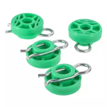 4 шт. 4493433 направляющая для регулятора двери и окна, фиксатор, слайдер для Saab 9-5 900 Volvo 850 V70 93246015715 SA4493433N 83343433