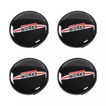 4 шт., 54 мм, 56 мм, эмблема автомобиля, ступица колеса, центральная крышка, значки для Mini Cooper S 2011 2012 2013 R56 R50 R53 F56 F55 R60, аксессуары