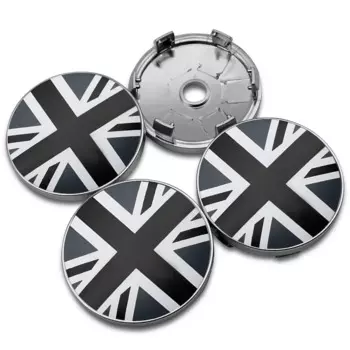 4 шт., 56 + 60 мм, центральные колпаки на ступицу колес автомобиля, наклейки на обод для MINI Cooper One S JCW R55 R56 F55 F56 R57 R59 R60 Countryman