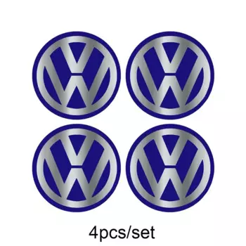 4 шт., 56 мм, алюминиевая эмблема, колпаки центральной ступицы колеса автомобиля, наклейка для VW Scirocco Polo T5 Passat b6 Golf mk5 Tiguan Jetta CC Beetle GT