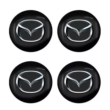 4 шт. 56 мм эмблема значок наклейка металлическая крышка для Mazda 6 3 CX5 5 2 323 CX7 Demio Atenza Axela MX30 CX30 CX3
