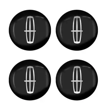 4 шт. 56 мм автомобильный Стайлинг, колпаки ступиц, эмблема, значок, наклейки, украшения для Lincoln MKC MKZ MKX MKT Corsair Nautilus Navigator Fly