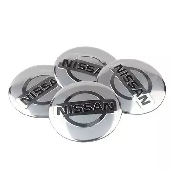 4 шт., 56 мм, центральная крышка ступицы колеса автомобиля, эмблема, наклейка на колесо, наклейка для Nissan X-trail Qashqai Note Juke Nismo Sentra Patrol GTR
