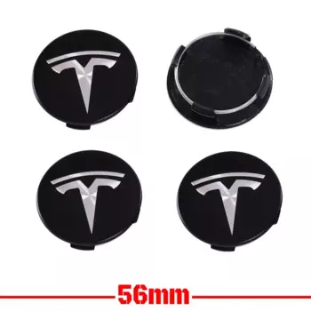 4 шт. 56 мм центральные колпачки ступицы колеса для Tesla Model 3, Y-образные колпачки для значков для Tesla Model Y X S 2023, автомобильные аксессуары