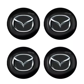 4 шт. 56 мм колпачки для центральной ступицы автомобильных колес, Обложка, наклейка на обод, значок для Mazda Axela 2 3 5 6 CX 7, искусственное украшение, автомобильный Стайлинг